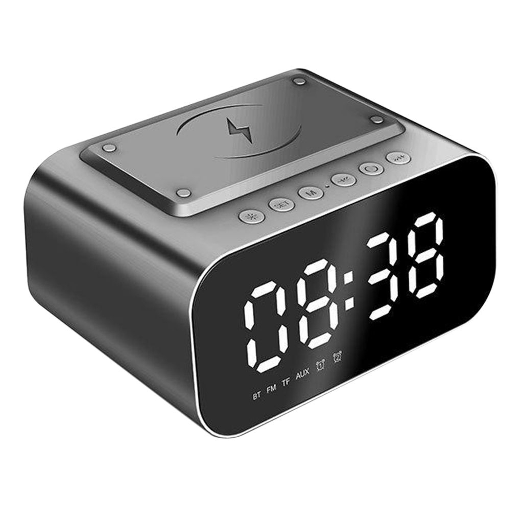 Alarm Uhr Nacht Nicht Tickt Led Wecker Mit Usb Ladeger T Wireless