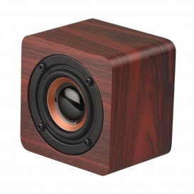 More about Hohe Qualität Holz Bluetooth Lautsprecher 3W Drahtlose Multimedia Lautsprecher mit Ladekabel Farbe Farbe 1