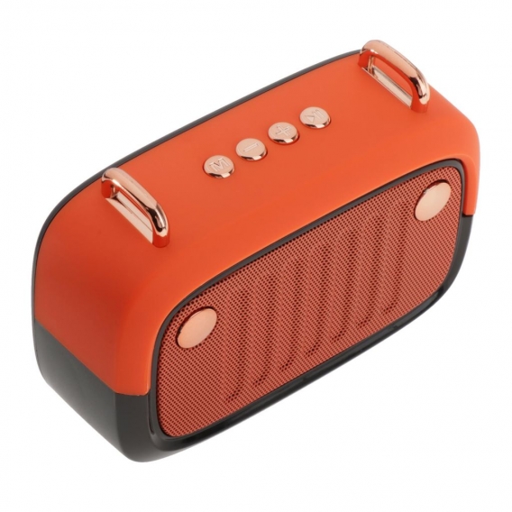 Outdoor Bluetooth Lautsprecher Drahtlose Tragbare Mini Reise Lautsprecher Gebaut in Mic für Sport Wandern, Camping Farbe Orange