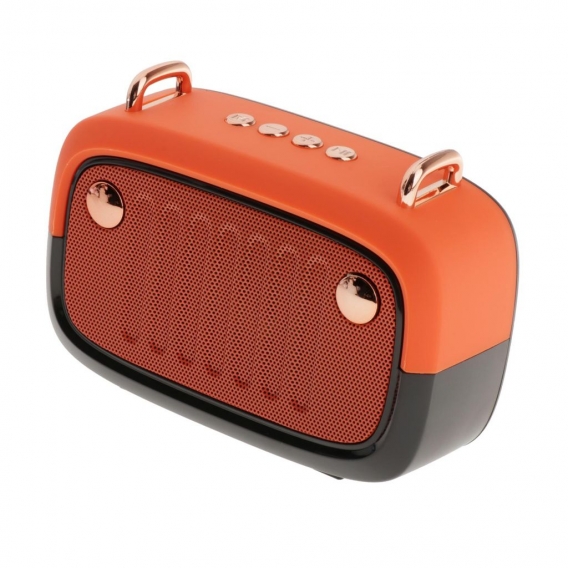 Outdoor Bluetooth Lautsprecher Drahtlose Tragbare Mini Reise Lautsprecher Gebaut in Mic für Sport Wandern, Camping Farbe Orange