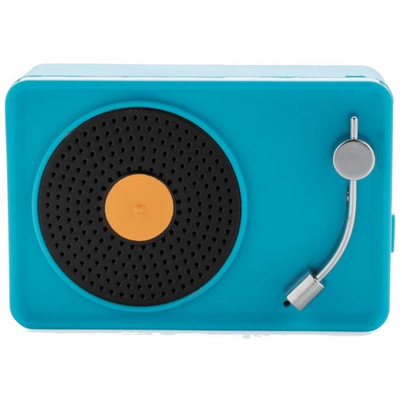 XD Collection minilautsprecher Vintage Wireless 7,5 cm ABS blau