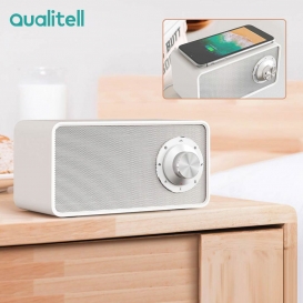 More about Xiaomi Youpin Qualitell White Noise Lautsprecher mit natuerlichem Klang und kabellosem Ladegeraet BT V5.0 Soundbox 5 W / 10 W ka