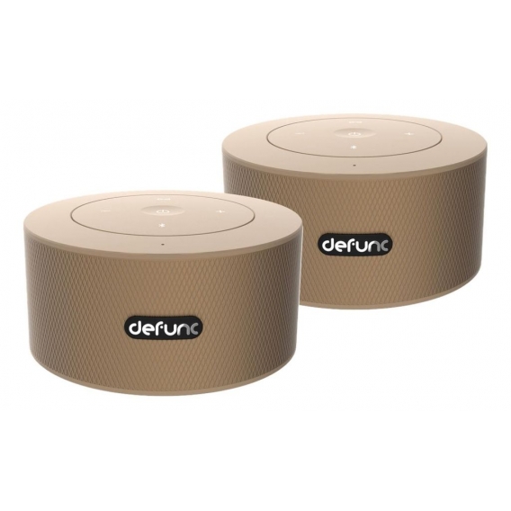 DeFunc Wireless BT Speaker DUO Set  Goldish