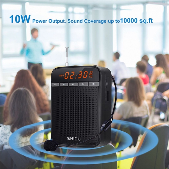 Akku-Bluetooth-Lautsprecher mit großer Kapazität für Klassenzimmer, Meetings und Outdoor-Aktivitäten, s516 Mini-Lautsprecher him