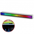 AcserGery Niye Induction Atmosphere Light Pickup Light LED Colorful Sound Control Music Sensor Light Wiederaufladbares RGB-Rhyth