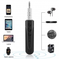 Bluetooth-Empfänger 4.2, Mini Wireless Bluetooth-Empfänger Bluetooth-Audioadapter 3,5-mm-Auto-Aux-In-Buchsenempfänger für Heimau