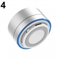 Bluetooth Wireless Mini tragbarer Super Bass Lautsprecher fš¹r iPhone Samsung PC Tablet Silber 119,64 g