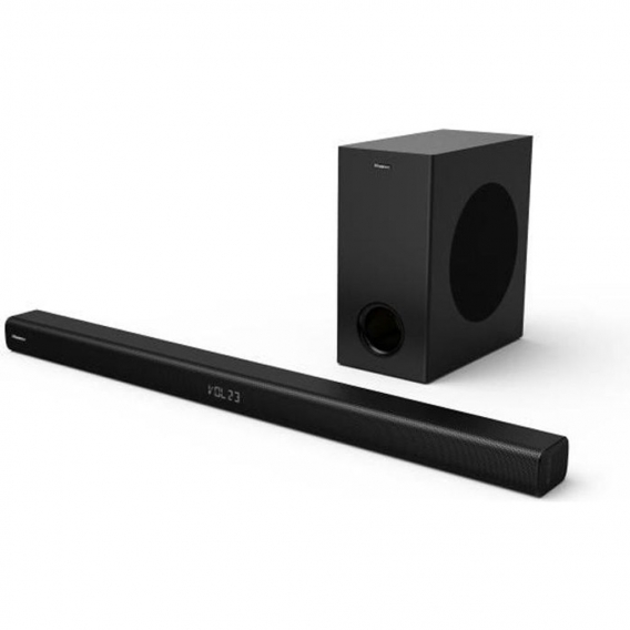 HISENSE HS218 - Soundbar mit kabellosem Subwoofer - 400W - Bluetooth, HDMI - 3 Audiomodi - Dolby Audio