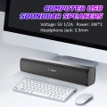 USB Soundbar Sound System Heimkino Home Lautsprecher für TV PC Laptop Handy