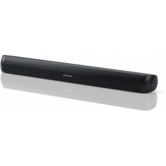 SHARP HT-SB107 2.0 Mini-Bluetooth-Soundbar (mit HDMI ARC/CEC, 90W Gesamtleistung)