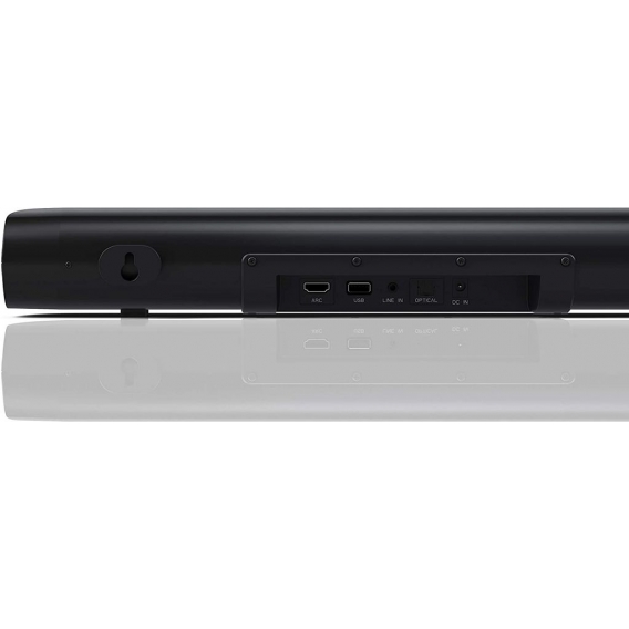 SHARP HT-SB107 2.0 Mini-Bluetooth-Soundbar (mit HDMI ARC/CEC, 90W Gesamtleistung)