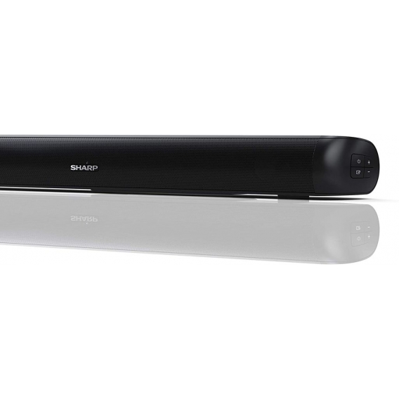 SHARP HT-SB107 2.0 Mini-Bluetooth-Soundbar (mit HDMI ARC/CEC, 90W Gesamtleistung)