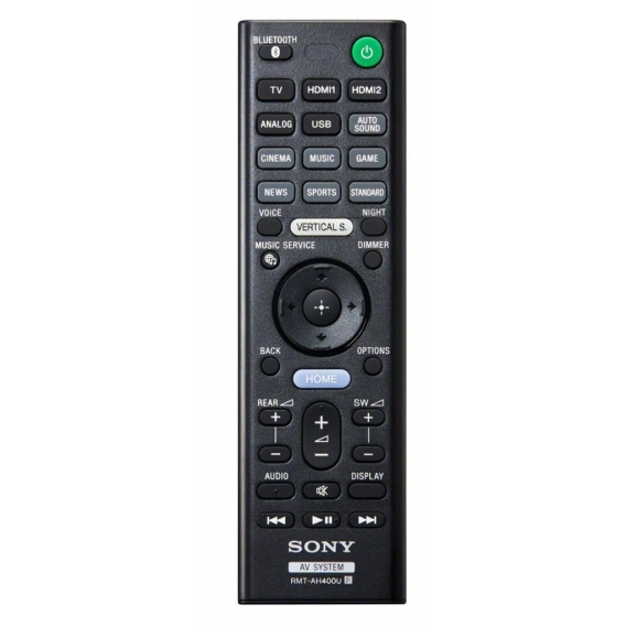 Sony HT-ZF9 - 3.1 Kanäle - 400 W - DSD,DTS,DTS 96/24,DTS-ES,DTS-HD HR,DTS-HD Master Audio,DTS:X,Dolb