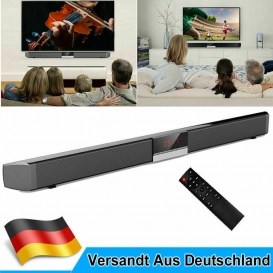 More about Bluetooth 5.0 Wireless TV Soundbar Lautsprecher  Sound Bar Heimkino Subwoofer DSP Sound und Uhr  Mit Fernbedienung