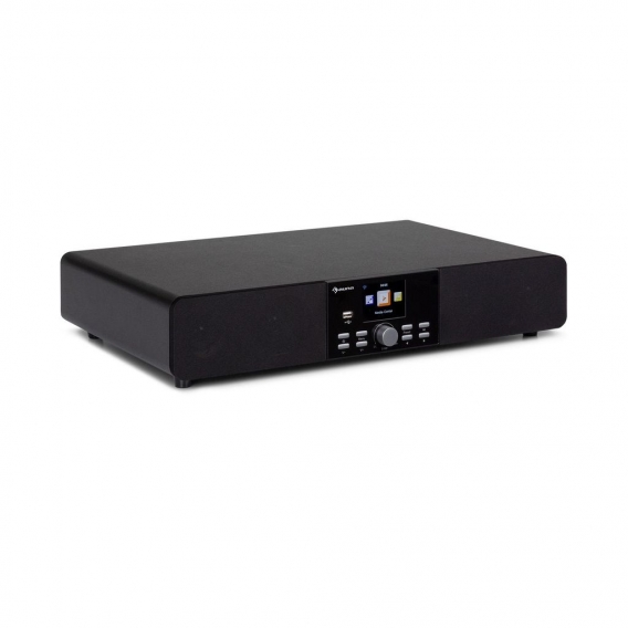 auna Stealth Base Connect Soundbase ,2 x 15 W + 30 W RMS-Leistung ,Internet/DAB+/FM Radio ,Bluetooth-Funktion ,AirMusic Control 