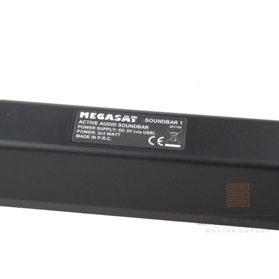 Megasat Soundbar I, 48W, 400x60x55mm