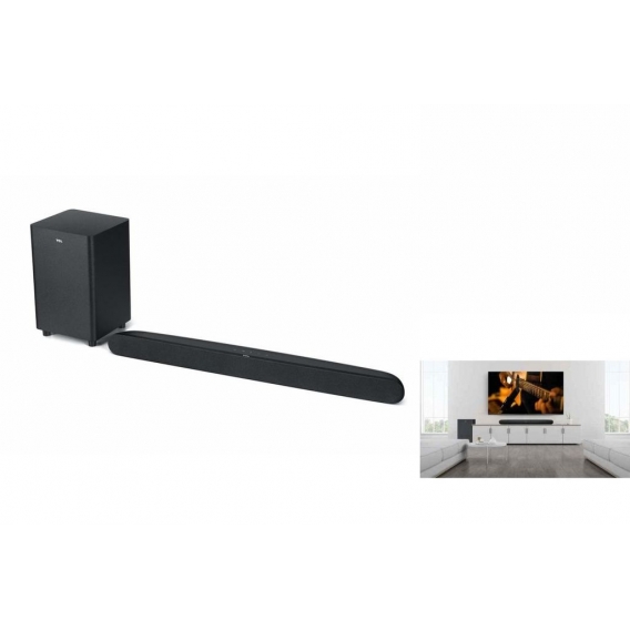 TCL Alto 6+ TS6110, 2.1 Kanäle, Dolby Digital, 240 W, Aktiver Subwoofer, Kabellos, 13,3 cm (5.25 Zoll)