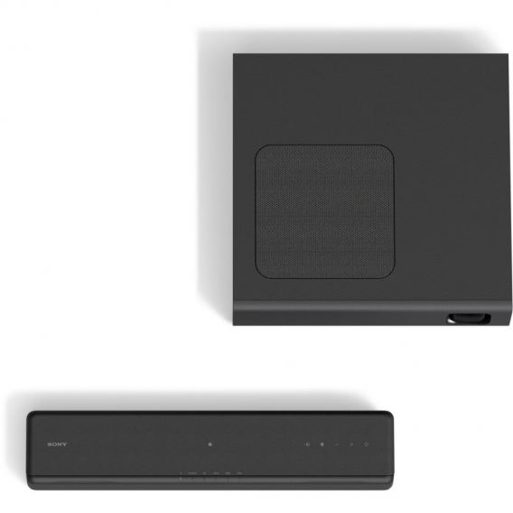 Sony 2.1-Kanal-Soundbar HT-MT300 mit Bluetooth und NFC kabellosem Sub schwarz