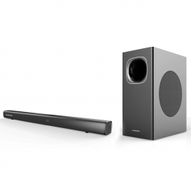 More about Bluetooth Soundbar 2.1 USB AUX HDMI (ARC) 2x40W + 80W RMS Equalizer Digitaler Verstärker mit DSP