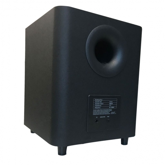 ele ELEOPTION Heimkino-Soundsystem Soundbar TV Bluetooth-Lautsprecherunterstützung Optischer AUX-Koaxial-Soundbar Drahtloser Sub