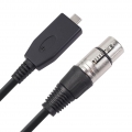 Mikrofon Audio Kabel USB-C auf Cannon 3m Recording Aufnahme Podcast Zubehör