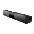 Treffen Lautsprecher Drahtlose Bluetooth Sound Bar, Stereo Batterie Powered Mini Soundbar-lautsprecher für Home Tabletten Deskto