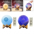 2x Neuheit Quran Muslim Night Light Bunt Mit Remote 15 Languages ​​Planet