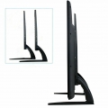 TV Ständer Höhenverstellbar für 32-70 Zoll TV-Halterung Universal LCD LED Fernseher Standfuß bis zu 45kg (schwarz)