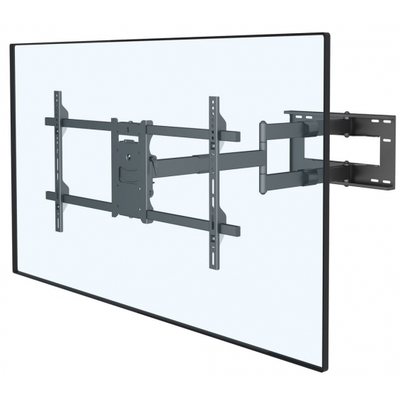 My Wall H27-1XL für Bildschirme 42“ - 90“ (107 - 229 cm), Belastung bis 50 kg, Wandabstand: 83 - 1010 mm