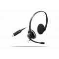 Logitech USB Headset H330, Verkabelt, 50 - 15000 Hz, Büro/Callcenter, Kopfhörer, Schwarz