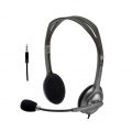 AcserGery Logitech H111 Multifunktionales, am Kopf montiertes, kabelgebundenes Stereo-Headset mit Rauschunterdrückungsmikrofon f