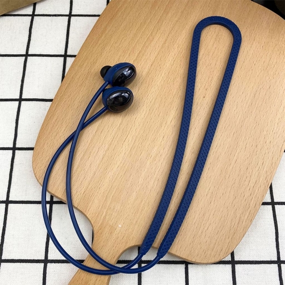 Pyzl 85 cm Silikon-Anti-Verlust-Kopfhörer-Bügel-Schnur-Seil für Samsung Galaxy Buds Pro / Drahtlose Bluetooth-Kopfhörer-Hänge-La