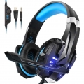 Noise Cancelling Gaming Kopfhörer mit Mikrofon, Surround Sound System 3.5mm Noise Cancelling Gaming Kopfhörer mit Mikrofon, Inte