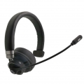 Bluetooth Headset, Headset Bluetooth Mit Mikrofon, Rauschunterdrückung Headset mit Geräuschunterdrückung, bequemes Extra Kissen,