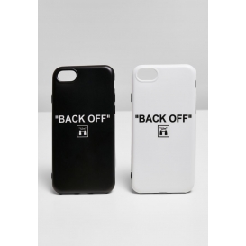 More about MisterTee MT2100  Back Off I Phone 6/7/8 Phone Case Set, Größe:one size, Farbe:WHITE/BLACK