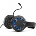 Gaming-Headset A9 LED-Licht Schwarz