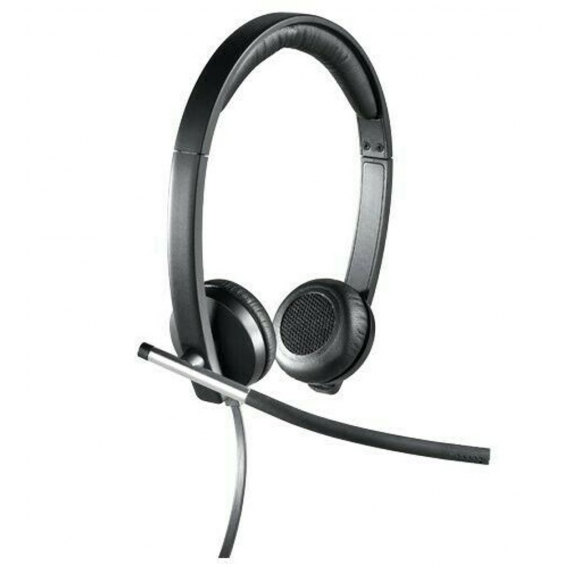 Logitech H650e Stereo Headset USB schwarz