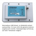 Selfsat H22D+ Flachantenne Single mit Multifunktionshalterung + 10m Kabel + 1 Fensterdurchführung + 4 F-Stecker + 2 Wetterschutz