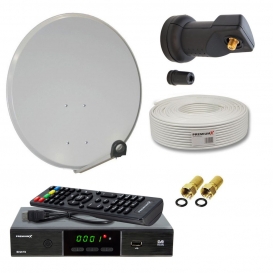 More about PremiumX HD SAT Anlage 60cm Satellitenschüssel Single LNB Kabel TV Receiver