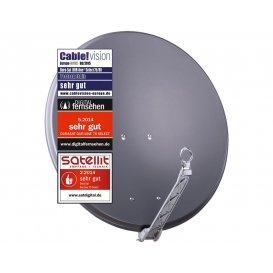 More about DUR-line Select 75/80 Anthrazit OL Alu Sat-Antenne ohne Logo