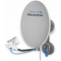 Maxview Remora Pro 40 cm, LNB:Single LNB