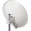 SCHWAIGER -SPI910.0- Aluminium Offset Antenne (Ø 88 cm), Hellgrau