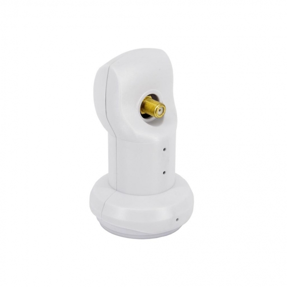 PremiumX mobile Camping SAT Anlage 45cm Antenne Hellgrau Single LNB Stativ