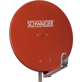 More about SCHWAIGER -SPI710.2- Aluminium Offset Antenne (75 cm), Ziegelrot