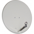 sky vision Alu Satellitenspiegel, 75 cm, 40 mm Feedaufnahme, RAL 7035 hellgrau