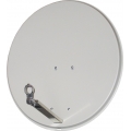 sky vision Alu Satellitenspiegel, 75 cm, 40 mm Feedaufnahme, RAL 7035 hellgrau