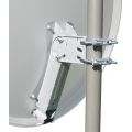 sky vision Alu Satellitenspiegel, 75 cm, 40 mm Feedaufnahme, RAL 7035 hellgrau