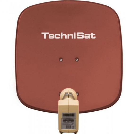 TechniSat DigiDish 45 SAT Spiegel mit Twin LNB rot