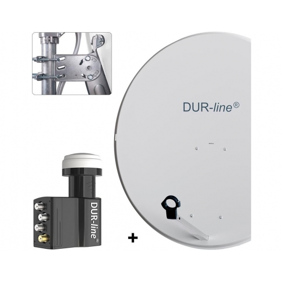 DUR-line MDA 90 G + UK 104 LNB Einkabel Set