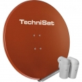 TechniSat EUTELASTRASAT 850, 11,7 - 12,75 GHz, Rot, Aluminium